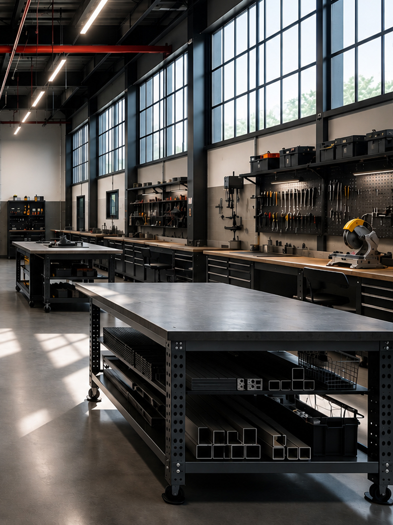 Optimisation d'atelier industriel - Centre-du-Québec.